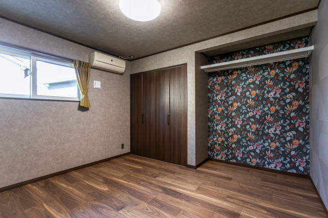 5間×5間　50坪の二世帯住宅の2Ｆの寝室
