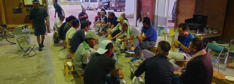 あまや製材協力会社　BBQ開催